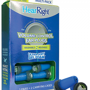 Volume Control Earplug Multi Pack