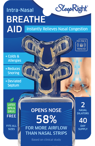 SleepRight Intra-Nasal Breathe Aid