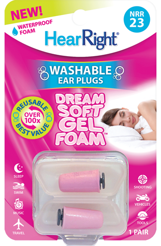HearRight Dream-Soft Gel-Foam Ear Plugs