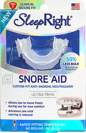 Sleep Right Snore Aid Custom Fit Box